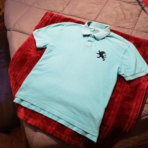 Express Men's Polo Shirt in Refreshing Mint - Size XXL